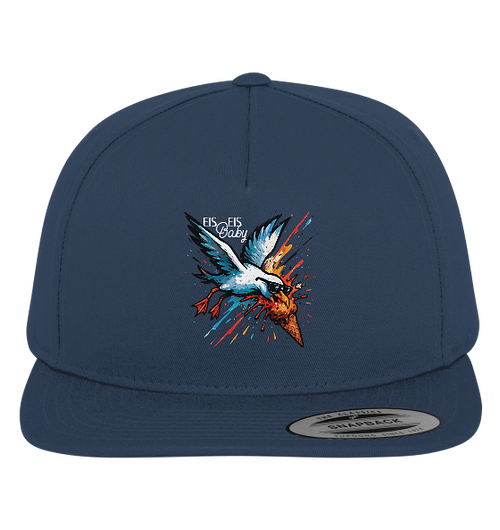 Eis Eis Baby Eisdieb Möwe - Premium Snapback Cap - Kiebitzdelle