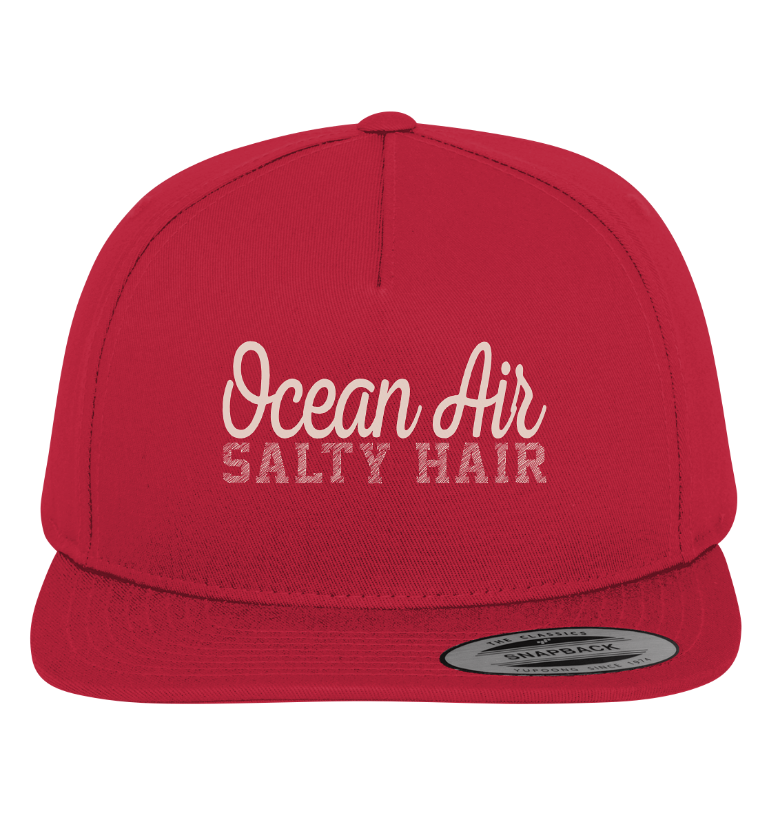 Ocean Air Salty Hair - Premium Snapback Cap - Kiebitzdelle