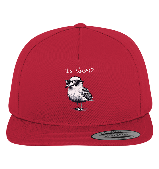 Is Watt Coole Möwe - Premium Snapback Cap - Kiebitzdelle
