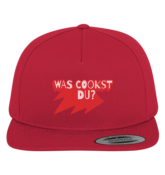 Was cookst du Lustig Kochen - Premium Snapback Cap - Kiebitzdelle