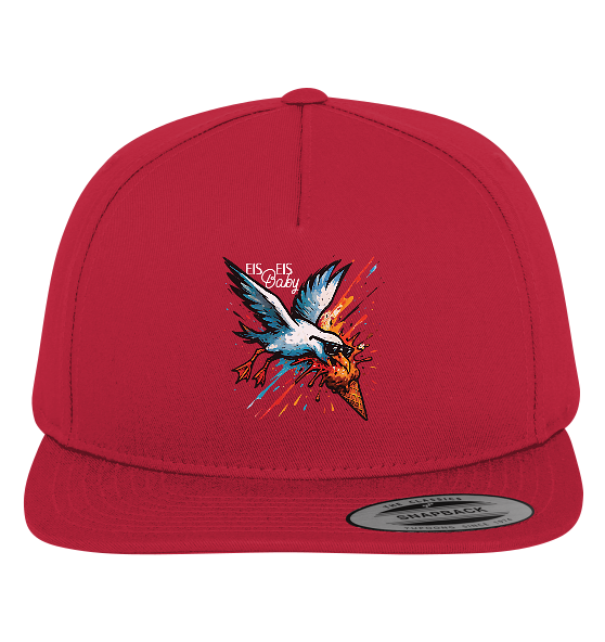 Eis Eis Baby Eisdieb Möwe - Premium Snapback Cap - Kiebitzdelle