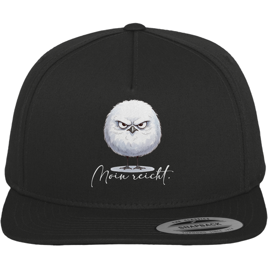 Moin reicht - Grimmige runde Möwe - Premium Snapback