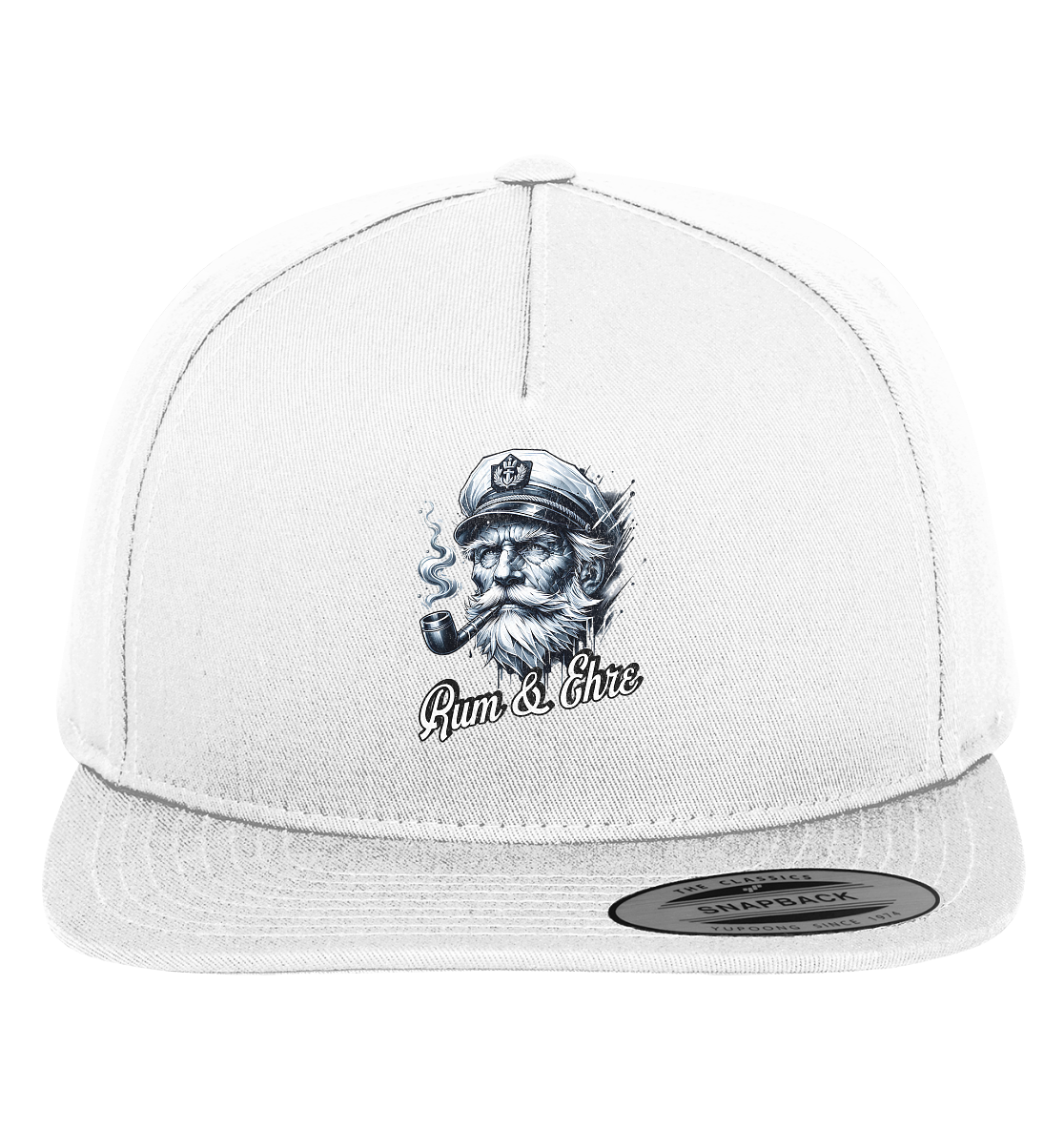 Rum und Ehre Kapitän - Premium Snapback Cap - Kiebitzdelle