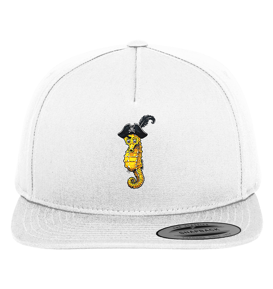 Seepferdchen Seeräuber Pirat - Premium Snapback Cap - Kiebitzdelle
