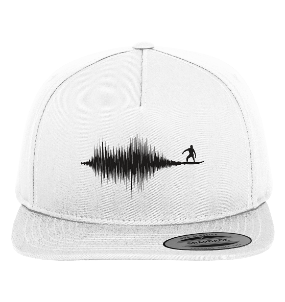 Soundwave Schallewelle Surfer Equilizer - Premium Snapback Cap - Kiebitzdelle