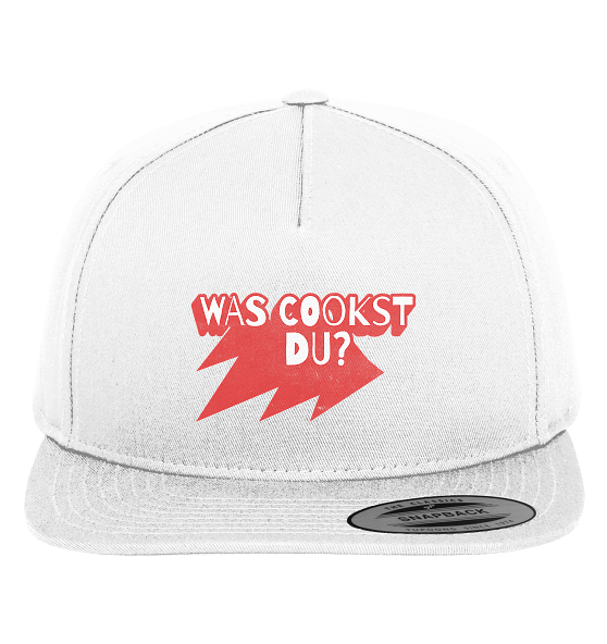 Was cookst du Lustig Kochen - Premium Snapback Cap - Kiebitzdelle