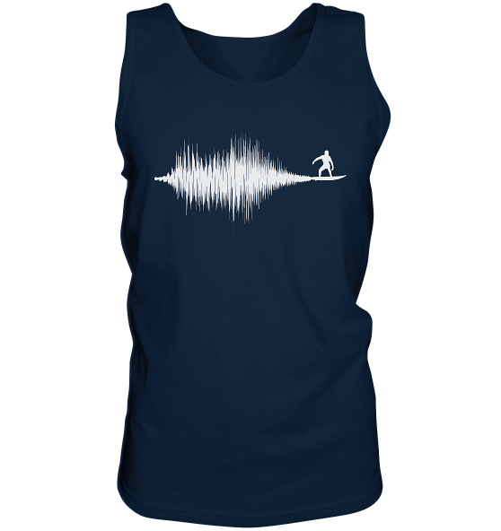 Soundwave Schallewelle Surfer Equilizer - Herren Tank-Top - Kiebitzdelle
