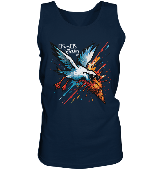 Eis Eis Baby Eisdieb Möwe - Herren Tank-Top - Kiebitzdelle