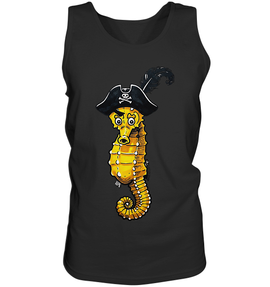 Seepferdchen Seeräuber Pirat - Herren Tank-Top - Kiebitzdelle