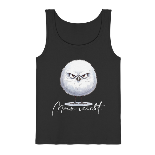Moin reicht - Grimmige runde Möwe - Herren Tank-Top