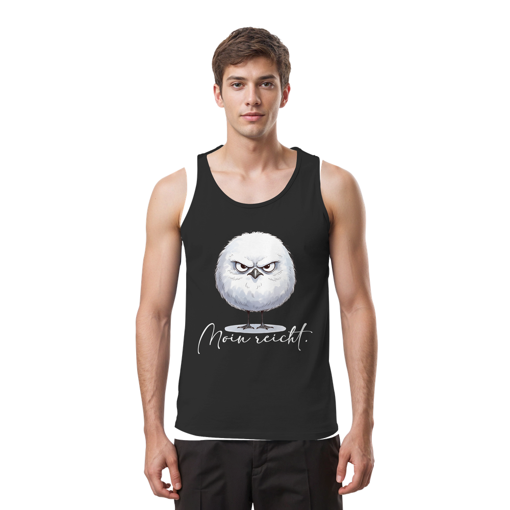 Moin reicht - Grimmige runde Möwe - Tank-Top