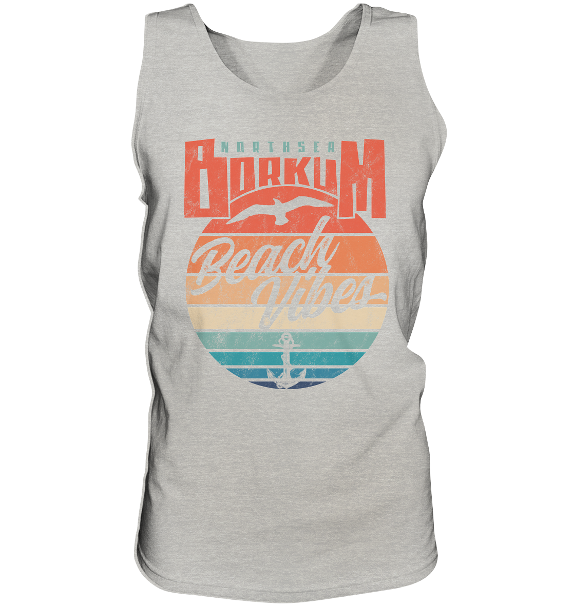 Borkum Beach Vibes - Herren Tank-Top - Kiebitzdelle