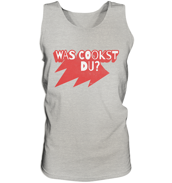 Was cookst du Lustig Kochen - Herren Tank-Top - Kiebitzdelle