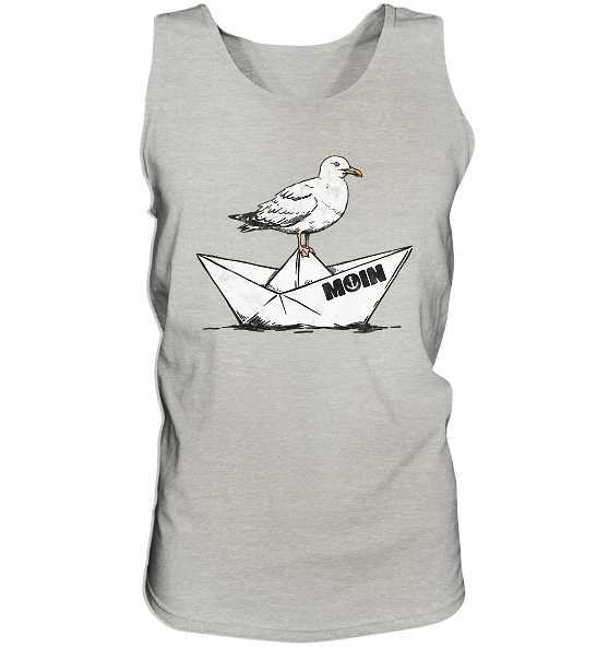 Papierschiff Möwe Moin - Herren Tank-Top