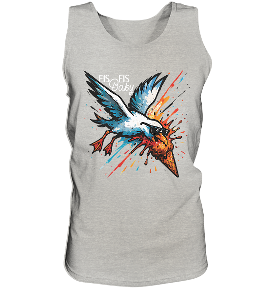 Eis Eis Baby Eisdieb Möwe - Herren Tank-Top - Kiebitzdelle