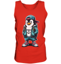 Hipster Pinguin Waddle On - Herren Tank-Top - Kiebitzdelle