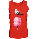 Möwe auf Zuckerwatte - Herren Tank-Top - Kiebitzdelle