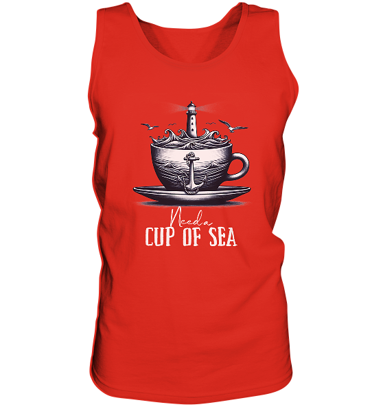 Need a cup of sea - Herren Tank-Top - Kiebitzdelle