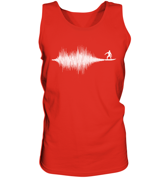 Soundwave Schallewelle Surfer Equilizer - Herren Tank-Top - Kiebitzdelle