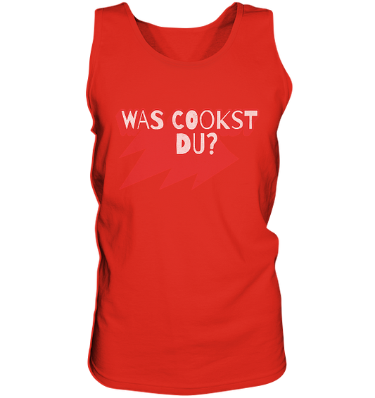 Was cookst du Lustig Kochen - Herren Tank-Top