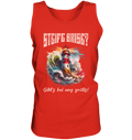 Steife Brise gibt’s bei uns gratis Leuchtturm Spruch - Herren Tank-Top - Kiebitzdelle