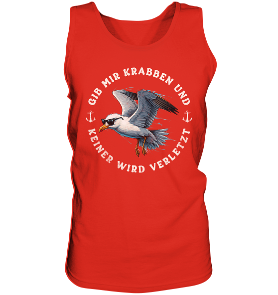 Gib mir Krabben und keiner wird verletzt - Herren Tank-Top