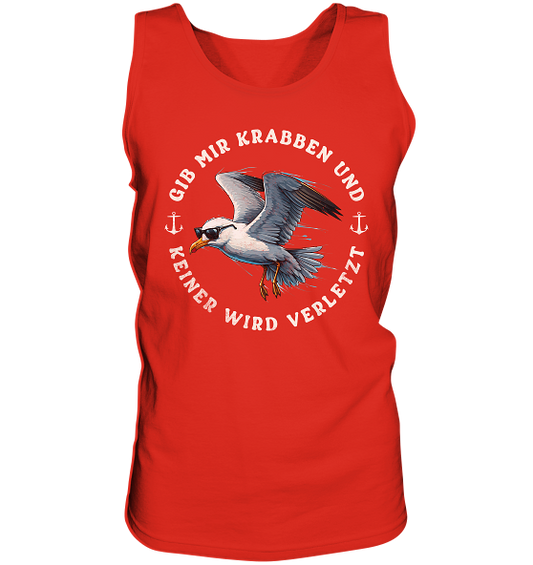 Gib mir Krabben und keiner wird verletzt - Herren Tank-Top