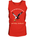 Freche Möwe will Burger statt Krabben - Herren Tank-Top - Kiebitzdelle