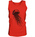 Street Art Qualle - Herren Tank-Top - Kiebitzdelle