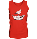 Papierschiff Möwe Moin - Herren Tank-Top - Kiebitzdelle