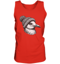 Coole Möwe mit Pudelmütze - Herren Tank-Top - Kiebitzdelle