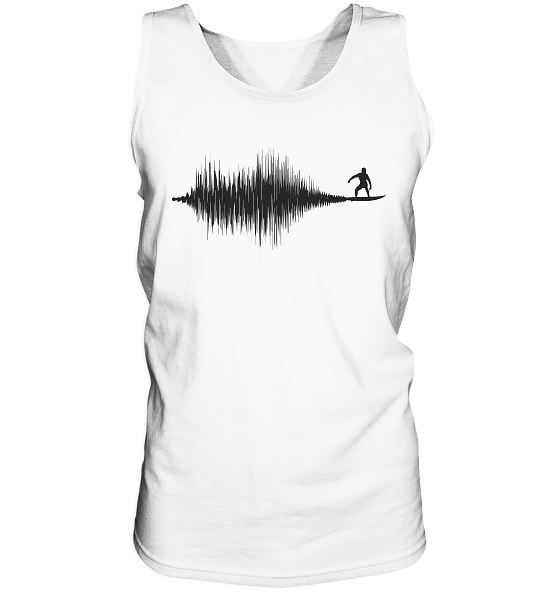 Soundwave Schallewelle Surfer Equilizer - Herren Tank-Top - Kiebitzdelle