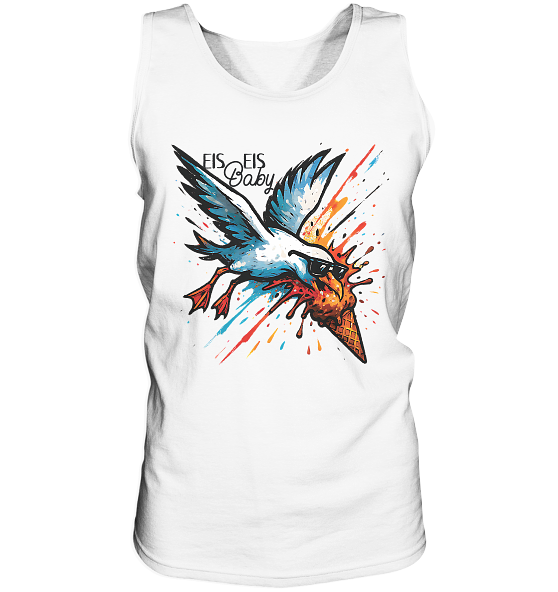 Eis Eis Baby Eisdieb Möwe - Herren Tank-Top - Kiebitzdelle