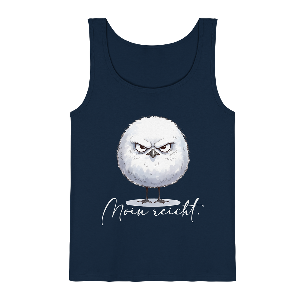 Moin reicht - Grimmige runde Möwe - Tank-Top