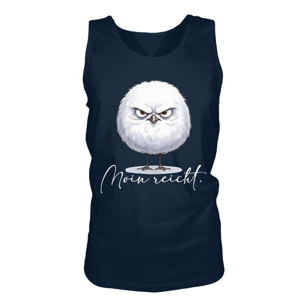 Moin reicht - Grimmige runde Möwe - Tank-Top