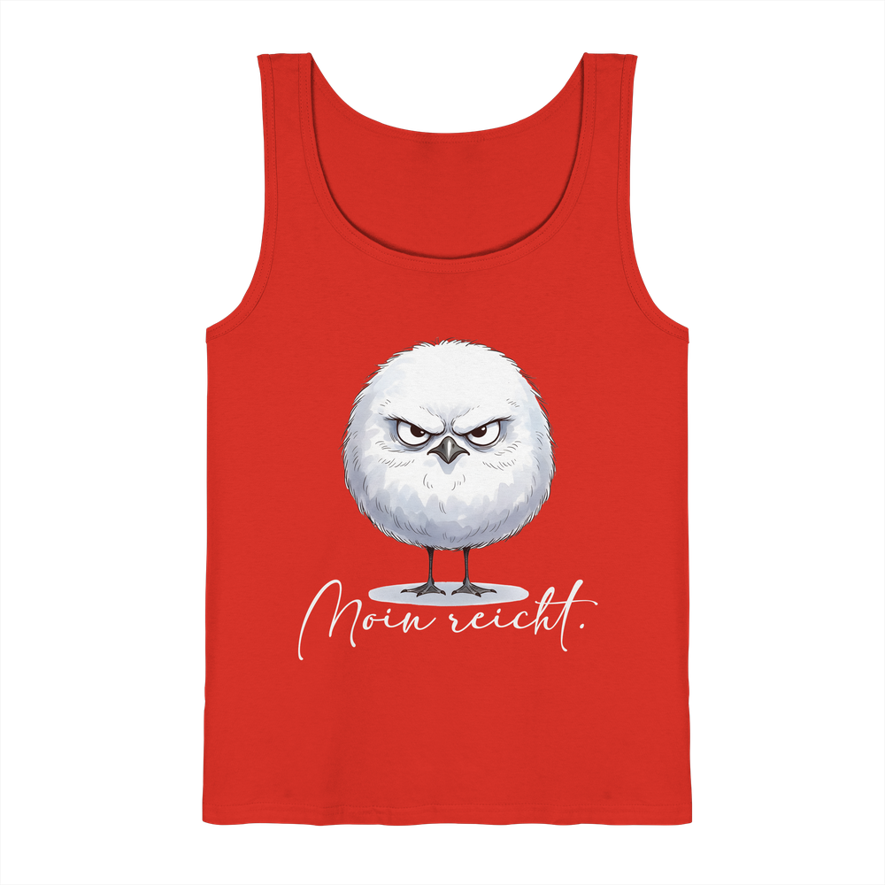 Moin reicht - Grimmige runde Möwe - Tank-Top