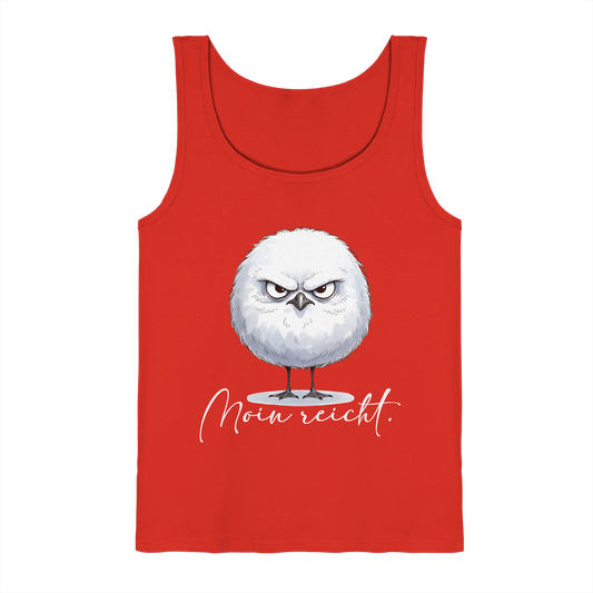 Moin reicht - Grimmige runde Möwe - Tank-Top