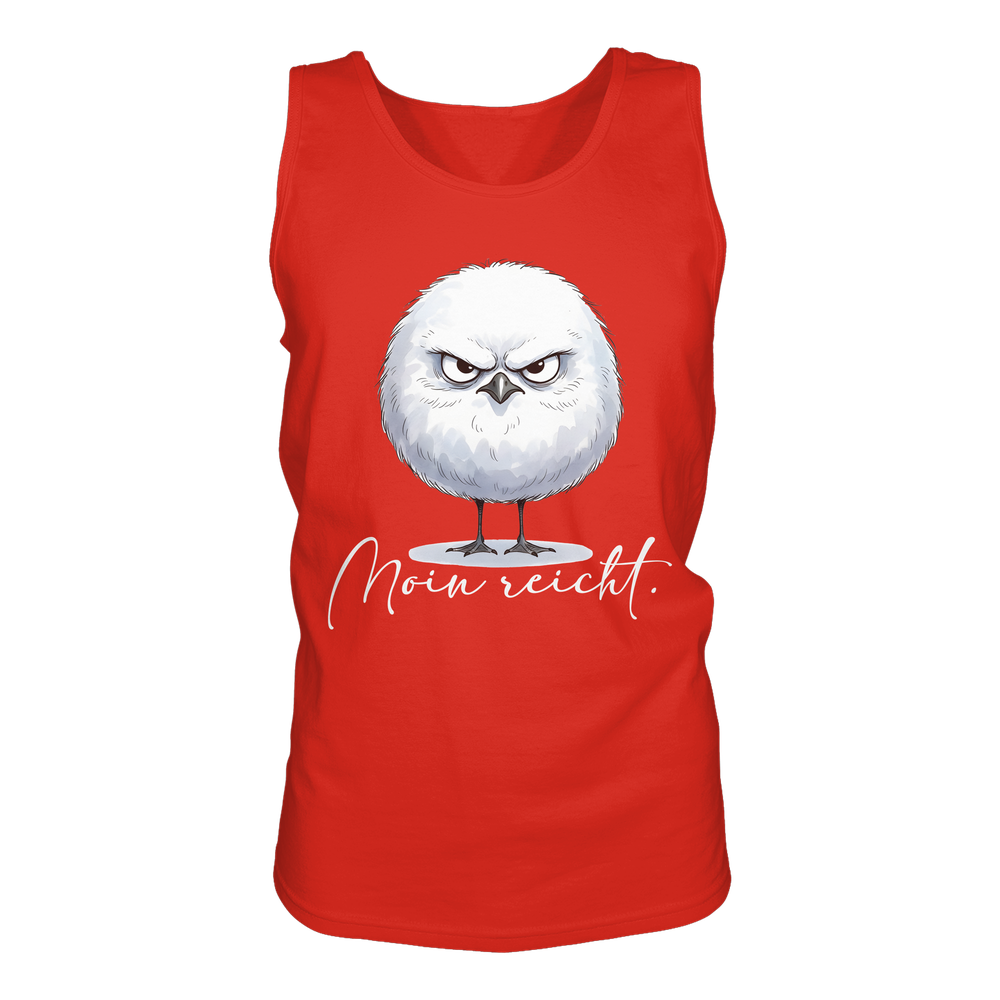 Moin reicht - Grimmige runde Möwe - Tank-Top