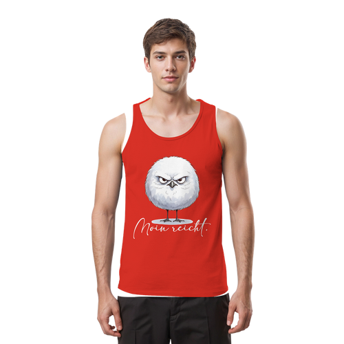 Moin reicht - Grimmige runde Möwe - Tank-Top