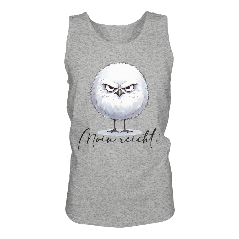 Moin reicht - Grimmige runde Möwe - Tank-Top