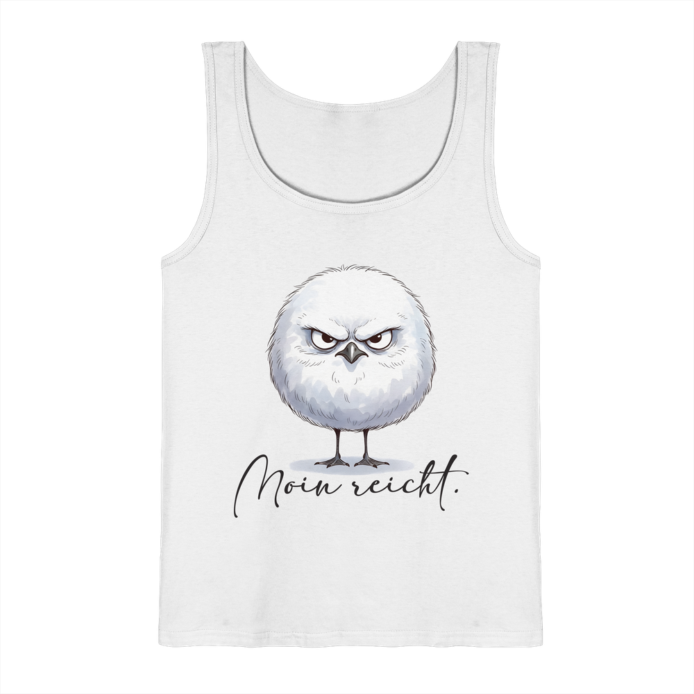 Moin reicht - Grimmige runde Möwe - Tank-Top