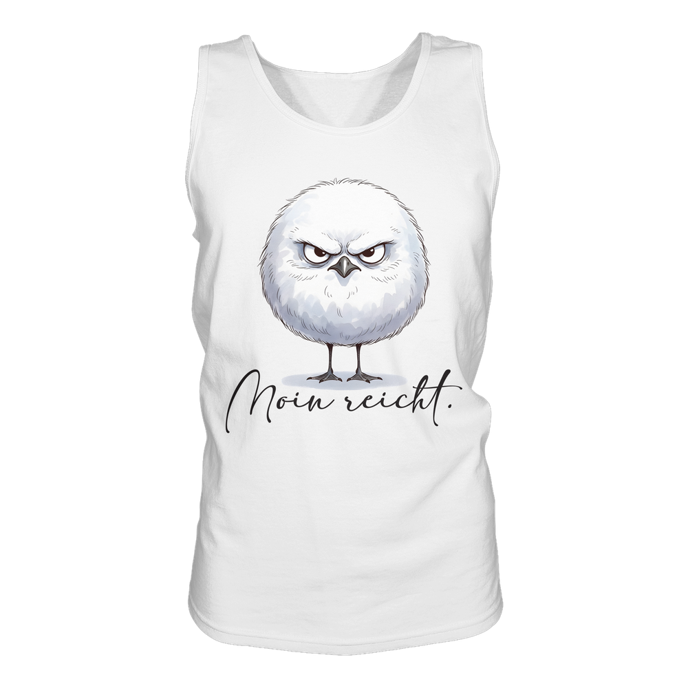Moin reicht - Grimmige runde Möwe - Tank-Top