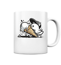 Möwe Küken mit Eis Street Art - Tasse glänzend - Kiebitzdelle