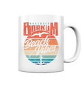 Borkum Beach Vibes - Tasse glänzend - Kiebitzdelle
