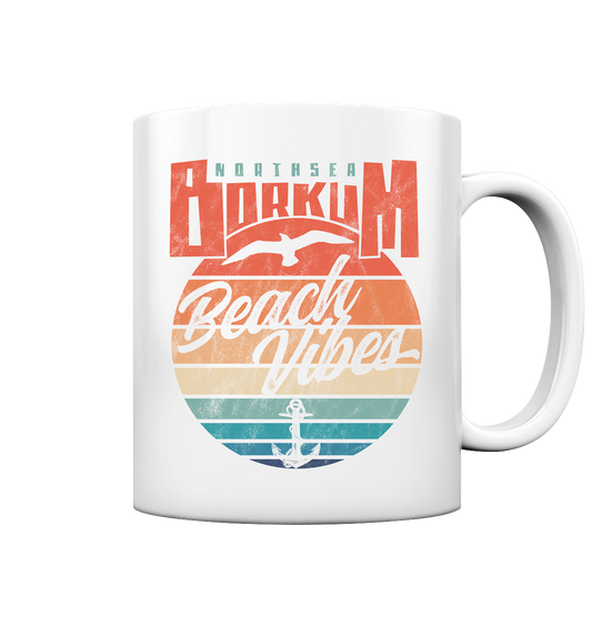 Borkum Beach Vibes - Tasse glänzend