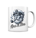 Rum und Ehre Kapitän - Tasse glänzend - Kiebitzdelle