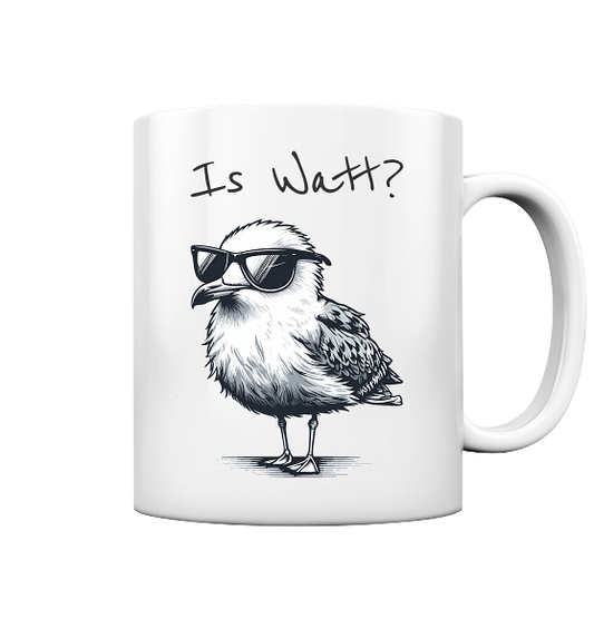 Is Watt Coole Möwe - Tasse glänzend