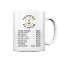 Norddeutsch für Anfänger - Tasse glänzend - Kiebitzdelle