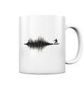 Soundwave Schallewelle Surfer Equilizer - Tasse glänzend - Kiebitzdelle