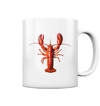 Roter Hummer - Tasse glänzend - Kiebitzdelle